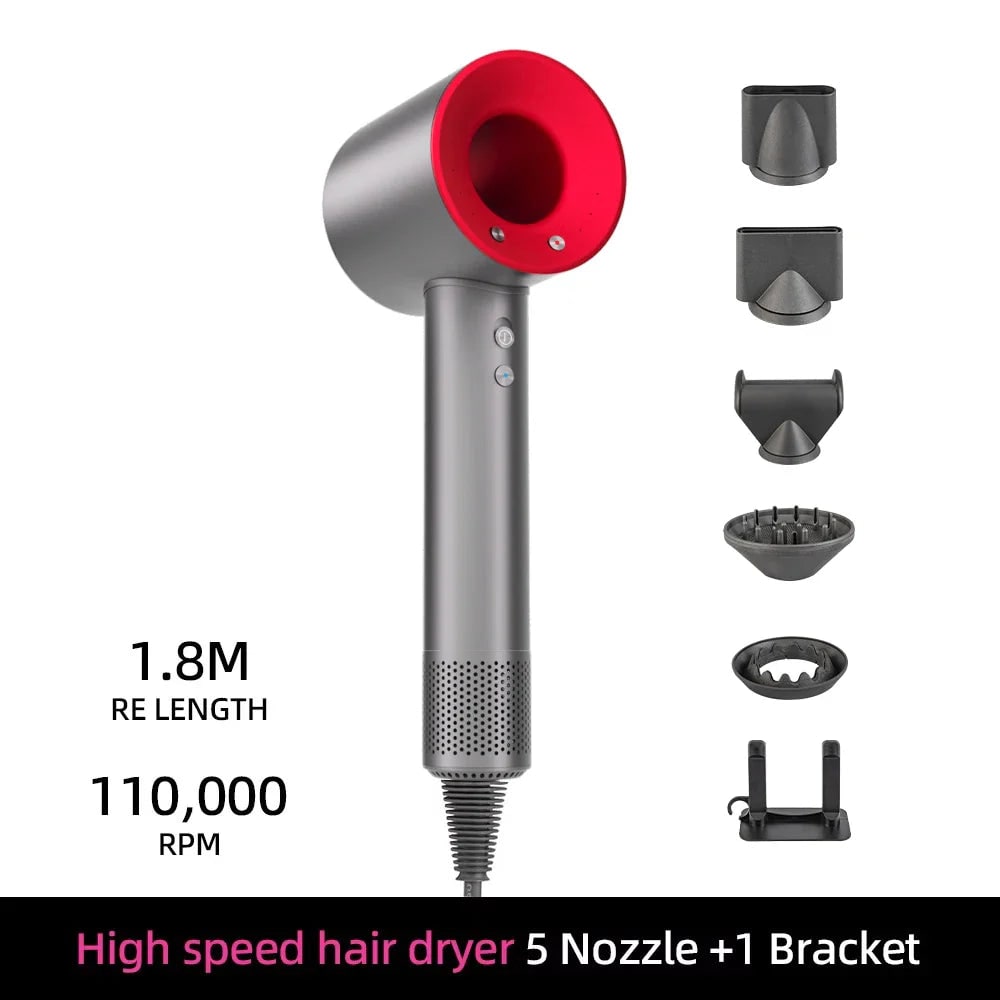 High Speed Ionic Hair Dryer Anti Frizz Negative Ion Portable Quick Dry Anti-frizz - Image 10