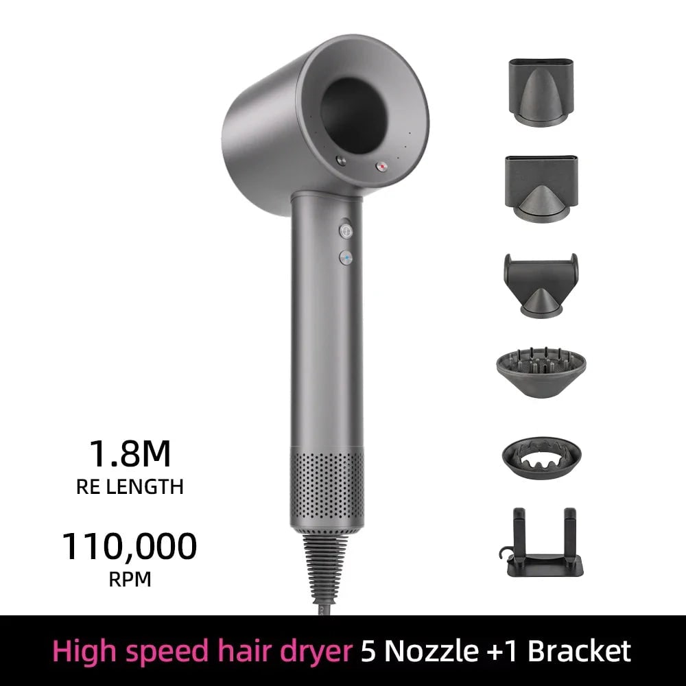 High Speed Ionic Hair Dryer Anti Frizz Negative Ion Portable Quick Dry Anti-frizz - Image 11