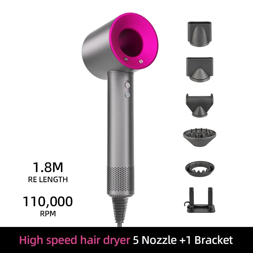 High Speed Ionic Hair Dryer Anti Frizz Negative Ion Portable Quick Dry Anti-frizz - Image 13