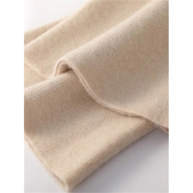 High Waisted Knit Pants Wide Leg Women's Casual Relaxed Fit Brushed Pockets - Image 4