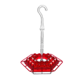 Hummingbird Feeder with Hexagonal Ports and Homemade Nectar Dish - Image 8