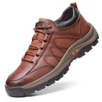 Men's Waterproof Leather Shoes - Smooth Walk