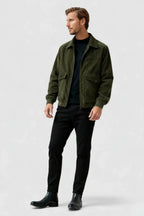 George Men's Green Corduroy Jacket