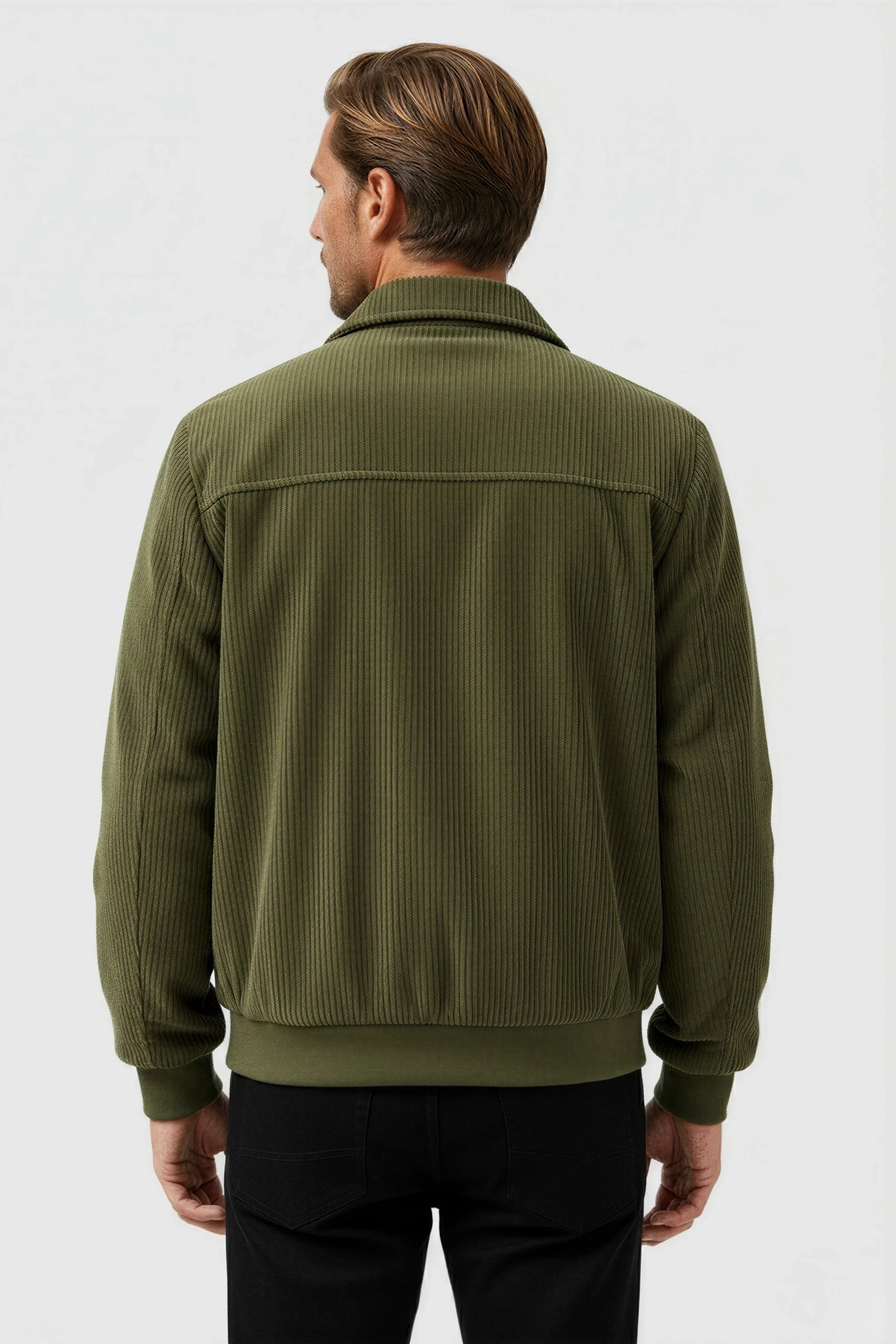 George Men's Green Corduroy Jacket