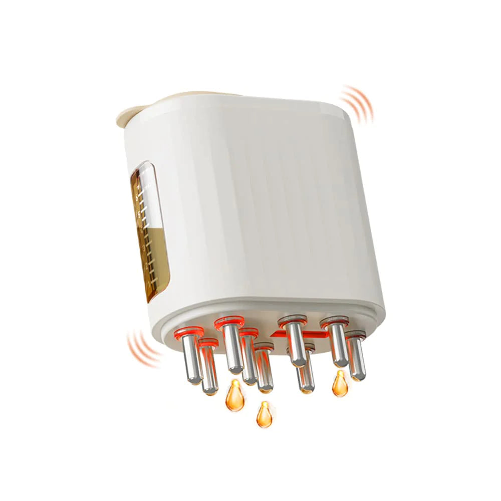 LED Scalp Applicator for Hair Care – Handheld Massage and Light Therapy Tool for Daily Scalp Routine