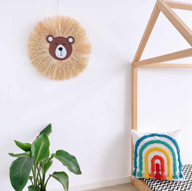 Cute Wall Decor for Nursery and Kids’ Room – Soft Decorative Artwork for Baby Bedroom Walls