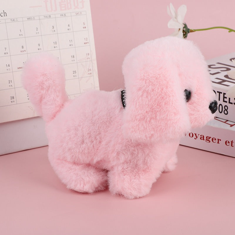 Voice & Touch Activated Robot Puppy Toy – Realistic Walking, Barking & Interactive Movements | Soft, Low-Noise & Kid-Friendly