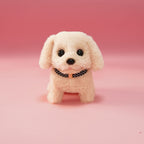 Voice & Touch Activated Robot Puppy Toy – Realistic Walking, Barking & Interactive Movements | Soft, Low-Noise & Kid-Friendly