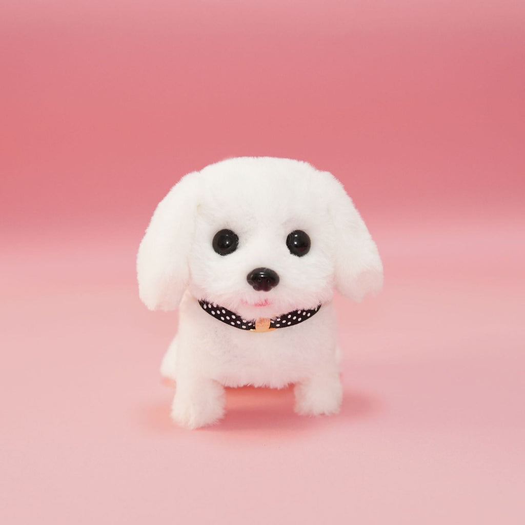 Voice & Touch Activated Robot Puppy Toy – Realistic Walking, Barking & Interactive Movements | Soft, Low-Noise & Kid-Friendly