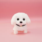 Voice & Touch Activated Robot Puppy Toy – Realistic Walking, Barking & Interactive Movements | Soft, Low-Noise & Kid-Friendly