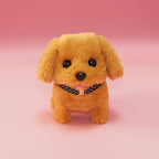 Voice & Touch Activated Robot Puppy Toy – Realistic Walking, Barking & Interactive Movements | Soft, Low-Noise & Kid-Friendly