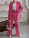 Elegant Women’s Blazer and Trousers Suit for Business Wear – Professional Two-Piece Outfit for Office, Meetings and Formal Occasions