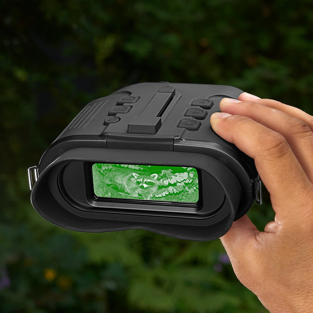 Infrared Night Vision Binoculars Digital Goggles Portable USB Rechargeable Lcd - Image 1