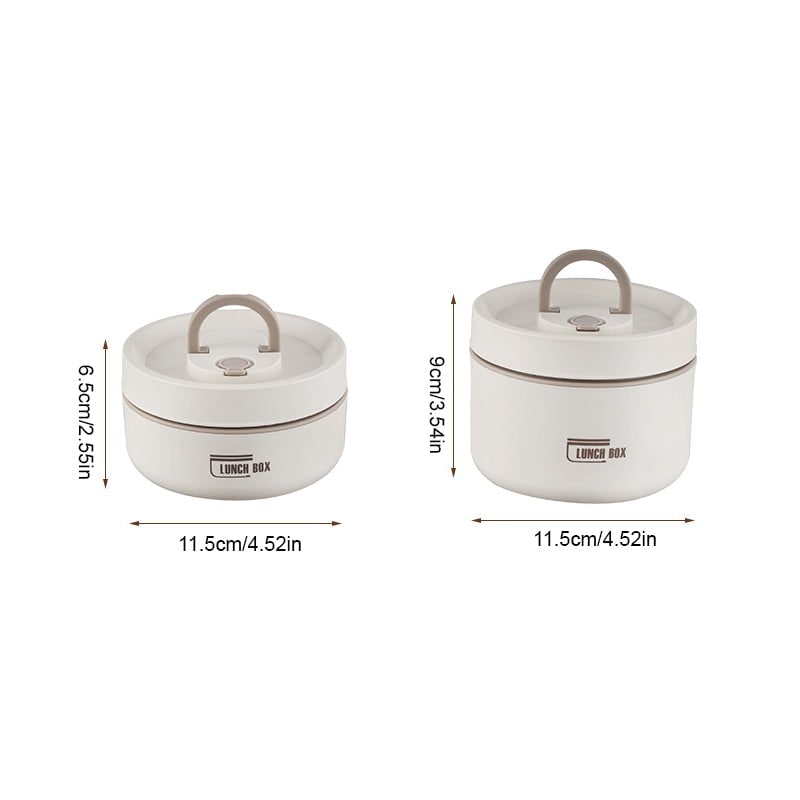Insulated Bento Lunch Box with Stainless Steel Containers and Thermal Carrying Bag - Image 9