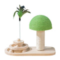 Interactive Cat Toys with Ball Track Scratching Post and Spring Wand - Image 3
