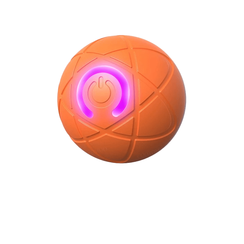 Interactive Dog Ball Toy with Motorized Rolling Motion and Textured Rubber Exterior - Image 13