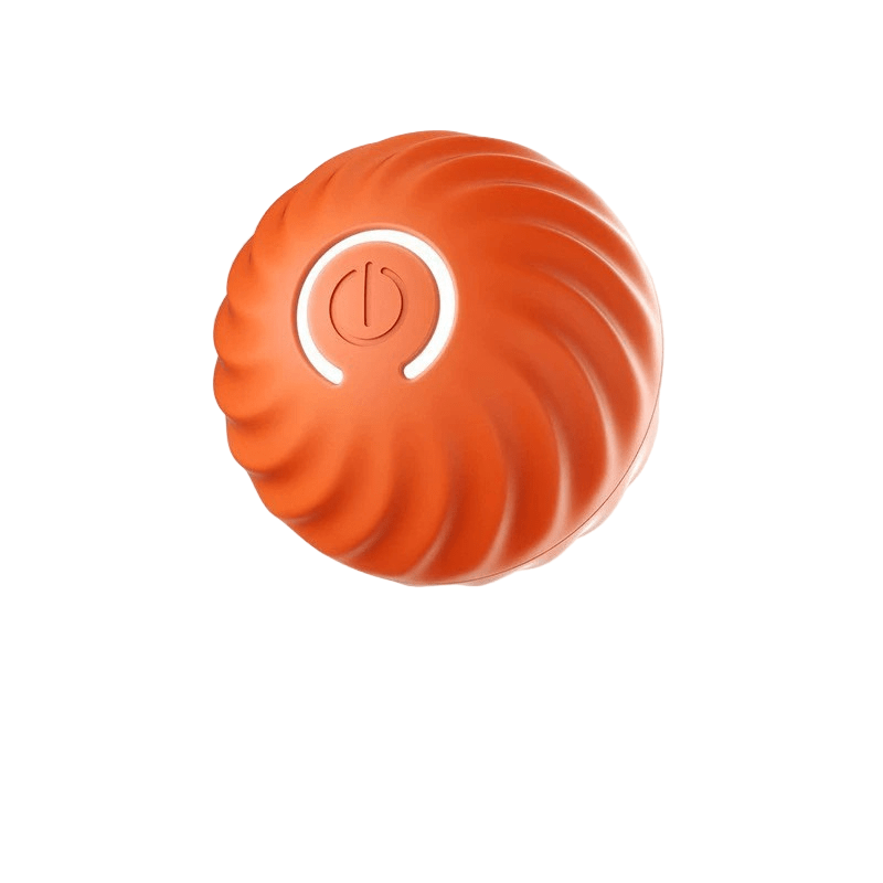 Interactive Dog Ball Toy with Motorized Rolling Motion and Textured Rubber Exterior - Image 14