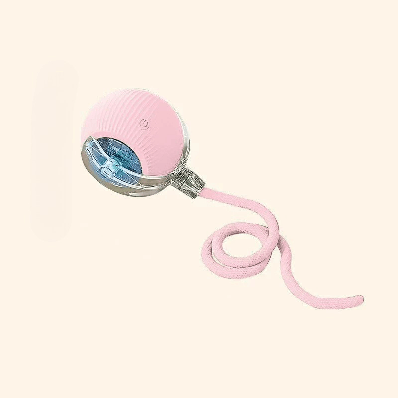 Interactive Dog Ball Toy with Motorized Rolling Motion and Textured Rubber Exterior - Image 17