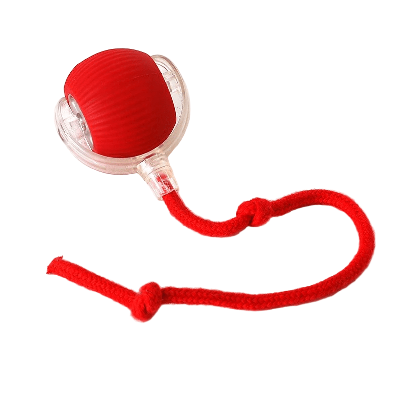 Interactive Dog Ball Toy with Motorized Rolling Motion and Textured Rubber Exterior - Image 18
