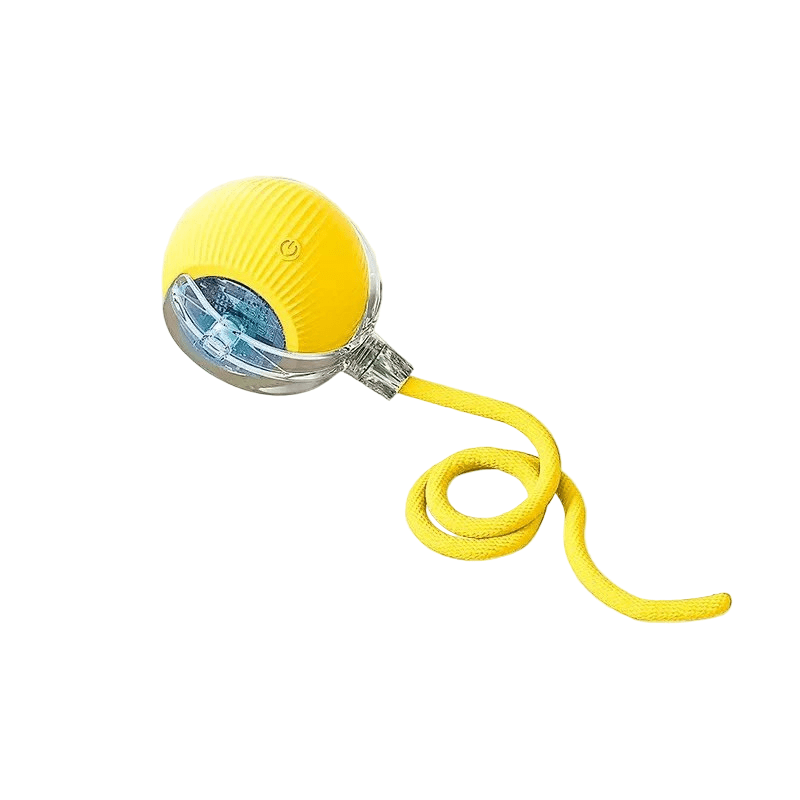 Interactive Dog Ball Toy with Motorized Rolling Motion and Textured Rubber Exterior - Image 19
