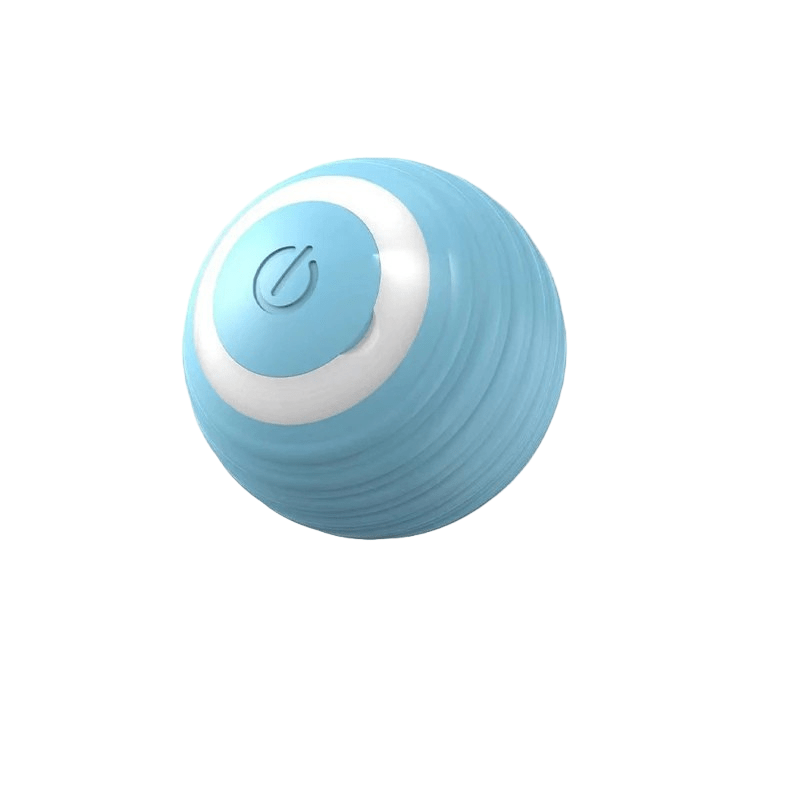 Interactive Dog Ball Toy with Motorized Rolling Motion and Textured Rubber Exterior - Image 5