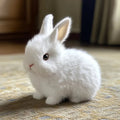 Interactive Toy Bunny Motion Touch Responsive Plush Faux Fur And Voice - Image 1