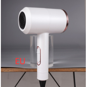 Ionic Hair Dryer with Diffuser and Concentrator Nozzles for Portable Styling With Comb - Image 1