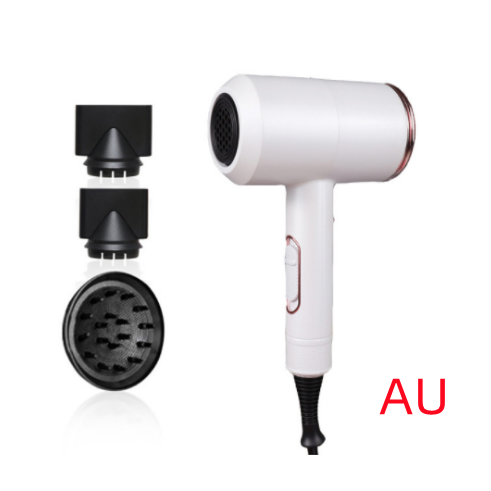Ionic Hair Dryer with Diffuser and Concentrator Nozzles for Portable Styling With Comb - Image 10