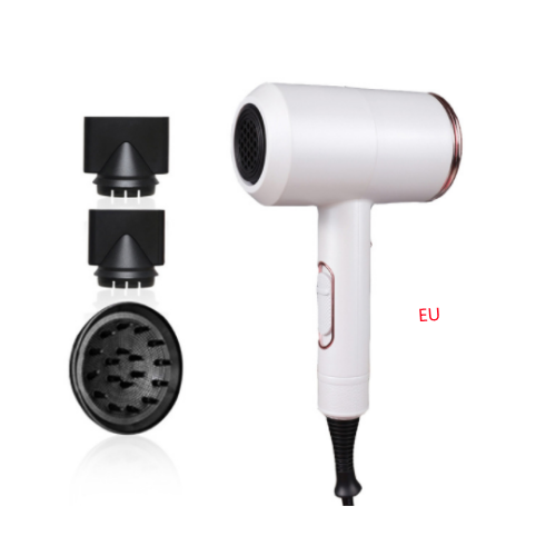 Ionic Hair Dryer with Diffuser and Concentrator Nozzles for Portable Styling With Comb - Image 2