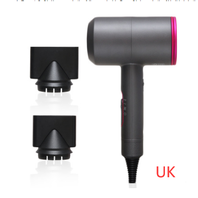 Ionic Hair Dryer with Diffuser and Concentrator Nozzles for Portable Styling With Comb - Image 21