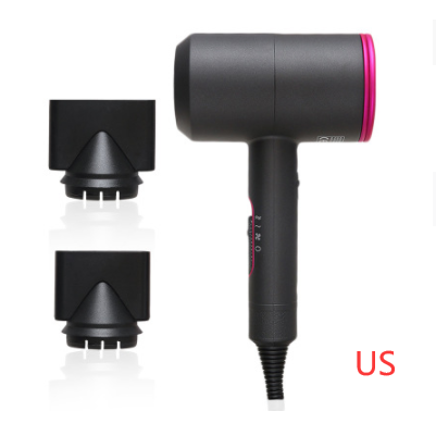Ionic Hair Dryer with Diffuser and Concentrator Nozzles for Portable Styling With Comb - Image 22