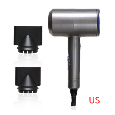 Ionic Hair Dryer with Diffuser and Concentrator Nozzles for Portable Styling With Comb - Image 4
