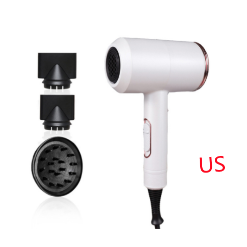 Ionic Hair Dryer with Diffuser and Concentrator Nozzles for Portable Styling With Comb - Image 8