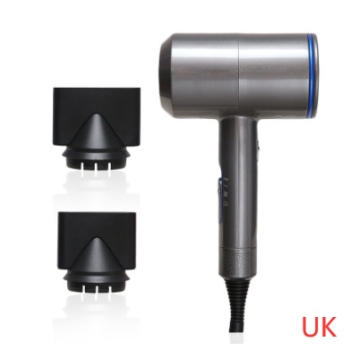 Ionic Hair Dryer with Diffuser and Concentrator Nozzles for Portable Styling With Comb - Image 9