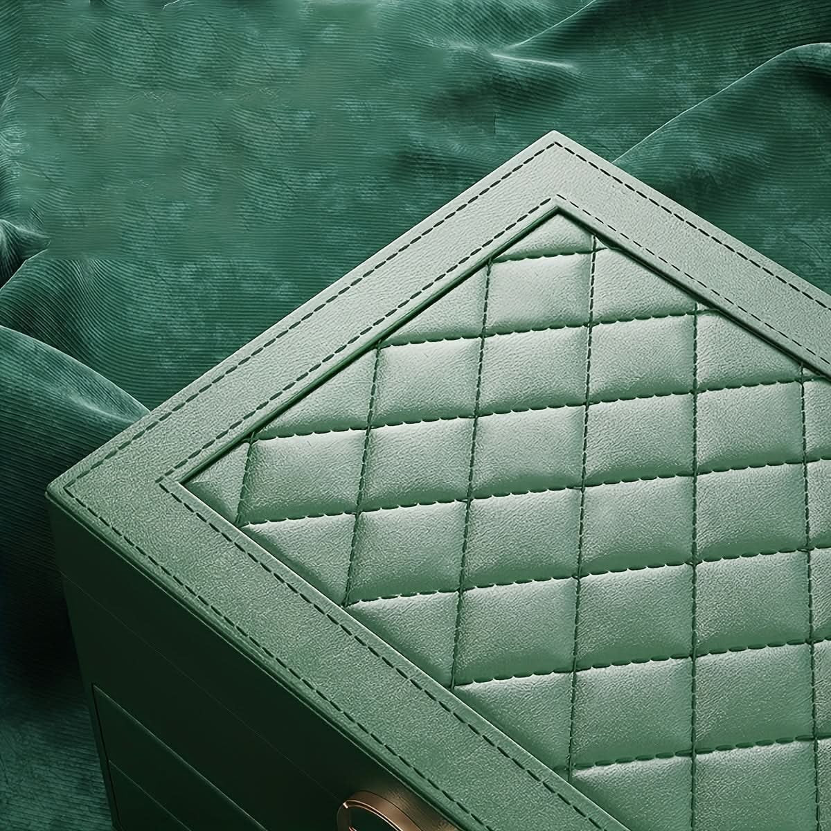 Jewelry Box Storage Organizer with Drawers Velvet Lining and Travel Case Design Gift Boxes - Image 8