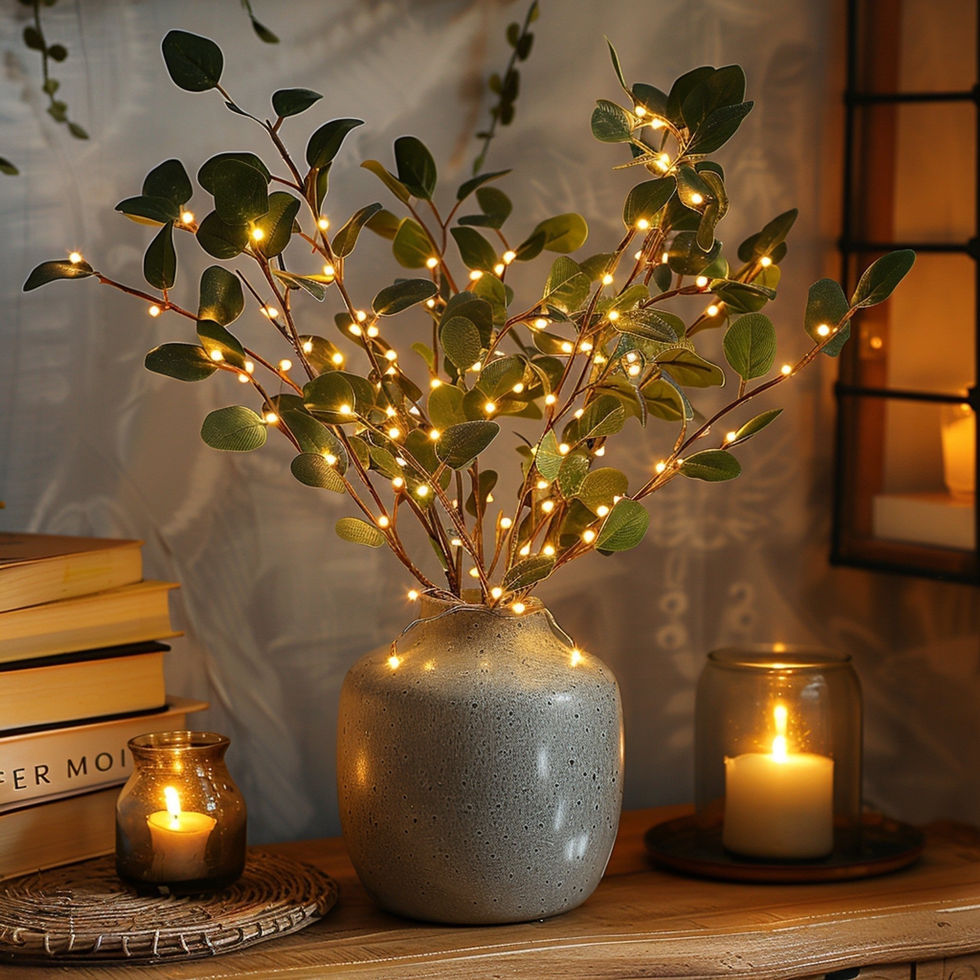 GlowBranch: Enchanting LED Tree Branch for a Touch of Magic