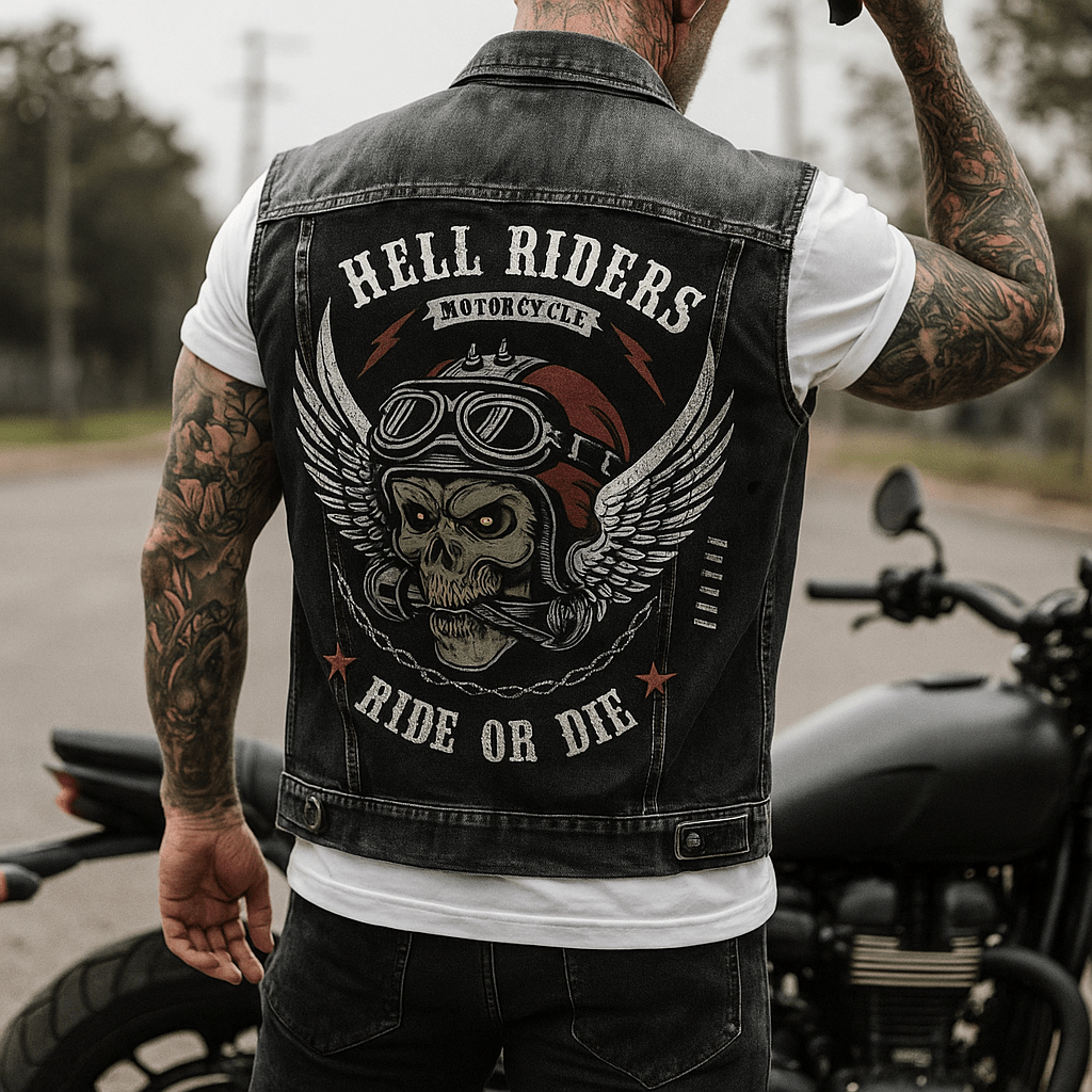 Men's Sturdy Motorcycle Vest