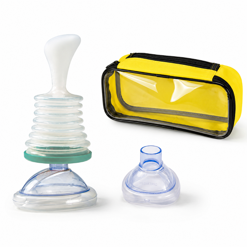 Kids' Anti Choking Device and Choke Rescue with Manual Suction and Pediatric Masks - Image 4