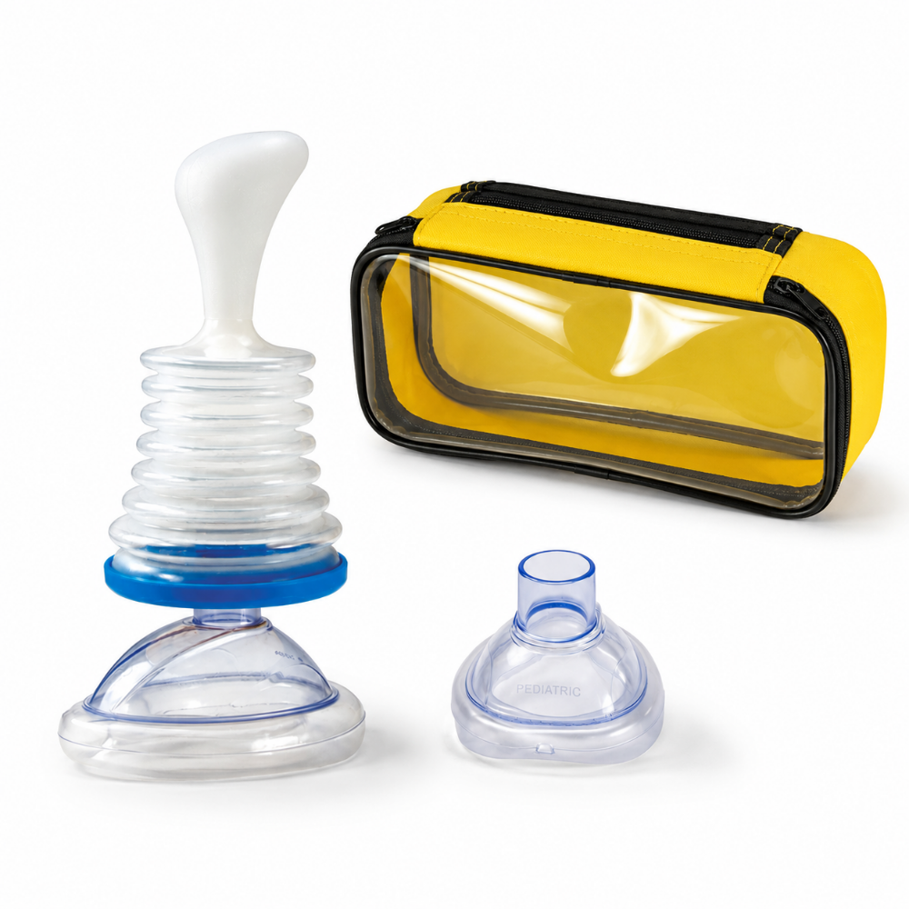 Kids' Anti Choking Device and Choke Rescue with Manual Suction and Pediatric Masks - Image 7