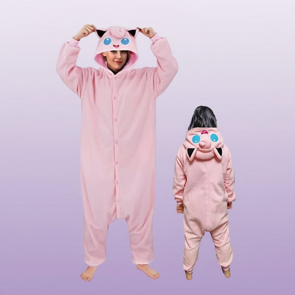 Kids' Grinch Onesie Pajamas with Hood and Tail - Image 7