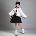 Kids' Halloween Anime Cosplay Costume and Character Outfits Set with Haori Kimono and Layered Pieces - Image 15