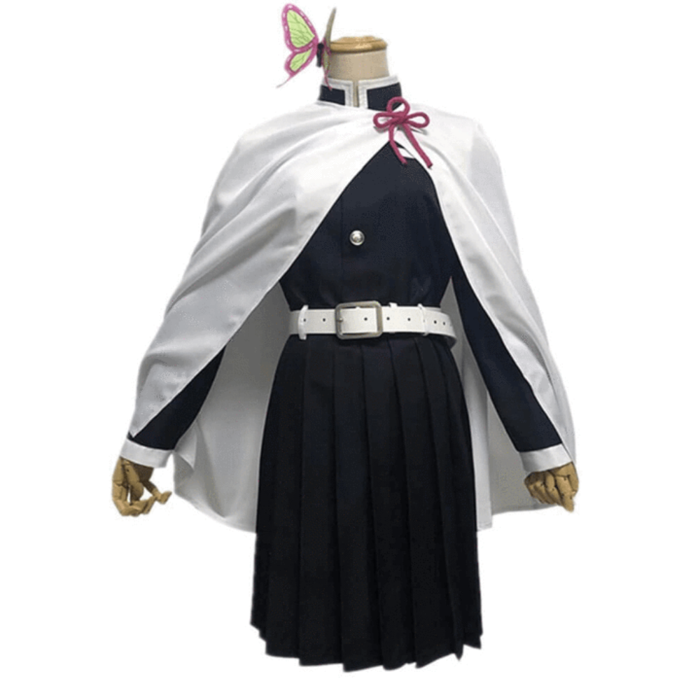 Kids' Halloween Anime Cosplay Costume and Character Outfits Set with Haori Kimono and Layered Pieces - Image 16