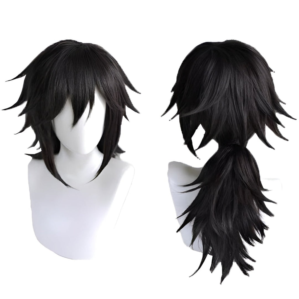 Kids' Halloween Anime Cosplay Costume and Outfits with Split Haori Jacket Fox and Set - Image 9