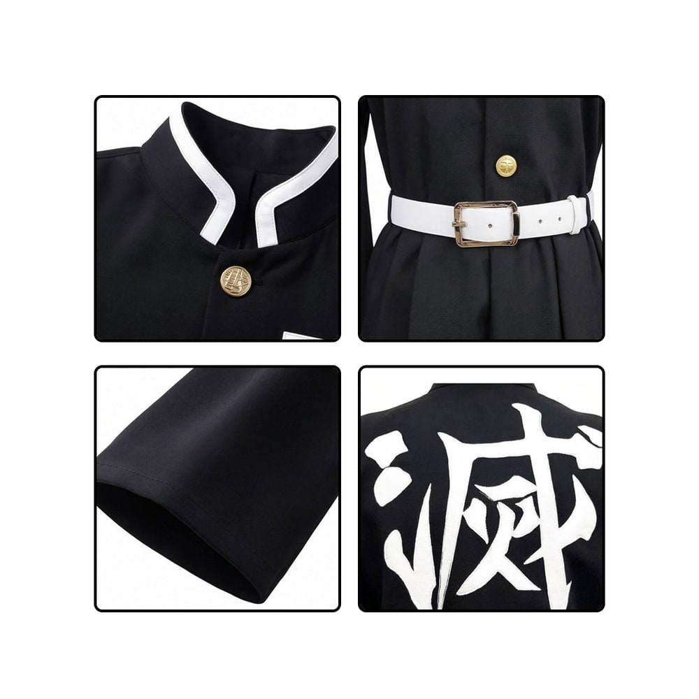 Kids' Halloween Anime Cosplay Costume Outfit demon hunter saga Uniform Jacket with Pants - Image 6