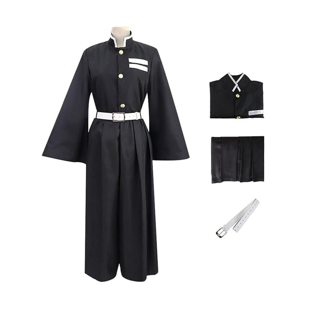 Kids' Halloween Anime Cosplay Costume Outfit demon hunter saga Uniform Jacket with Pants - Image 7