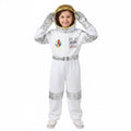 Kids' Halloween Astronaut Costume Suit with Jumpsuit Hood and Gloves for Space Explorer Role Play - Image 1