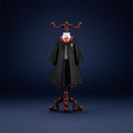 Kids' Halloween Collectible Wizard Figurine with Miniature Robes and Display Stand Mini Animal - Image 1