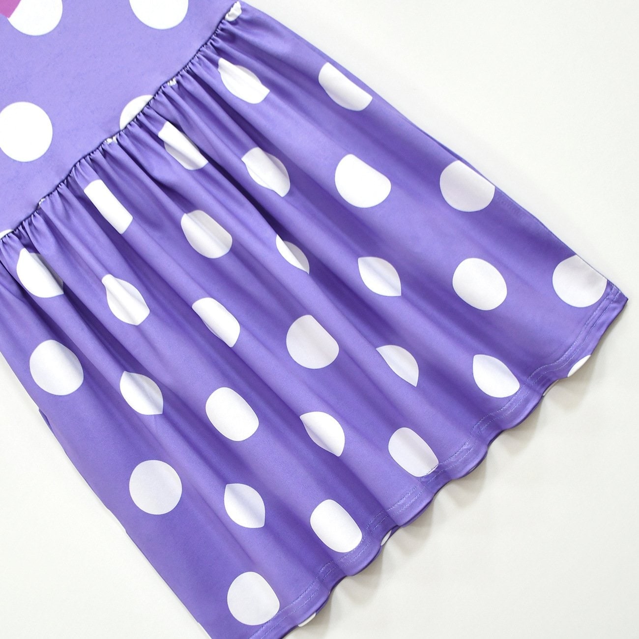 Kids' Halloween Costume Dress Up with Polka Dot Ruffled Sleeves for Children's Party - Image 8