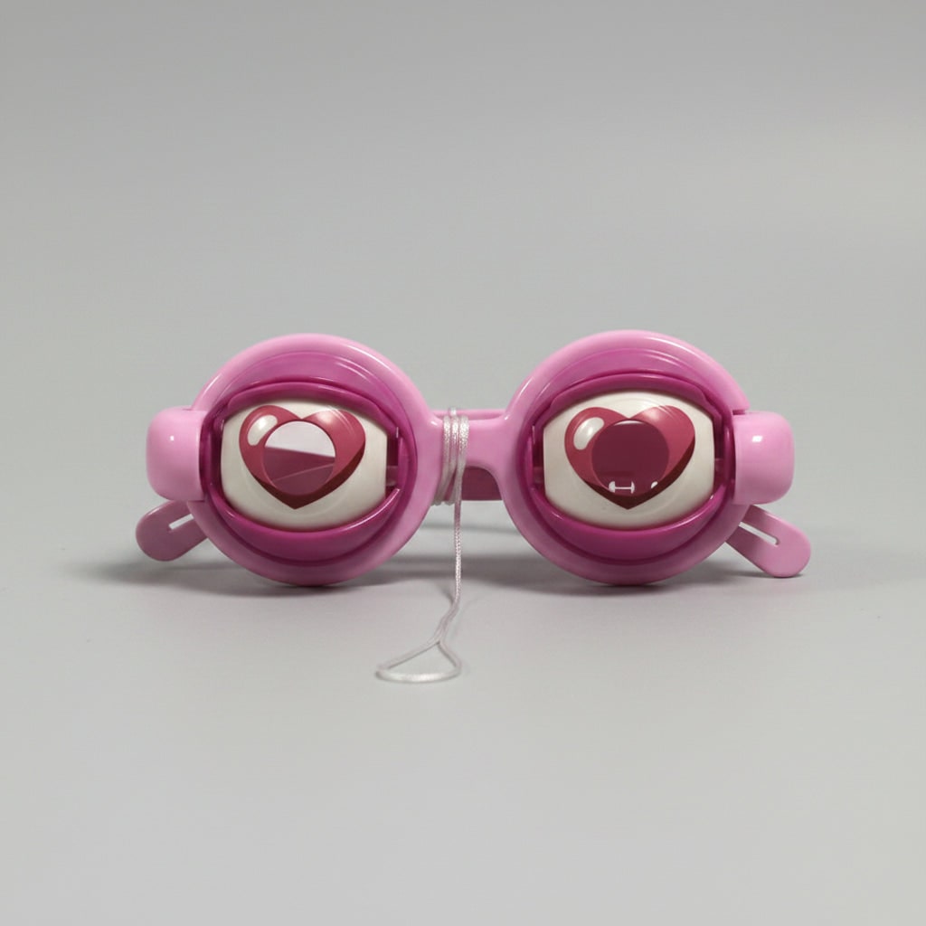 Kids' Halloween Crazy Eyes Glasses Novelty Prank Gag Gift with Mechanical Blinking for Party and Costume - Image 3