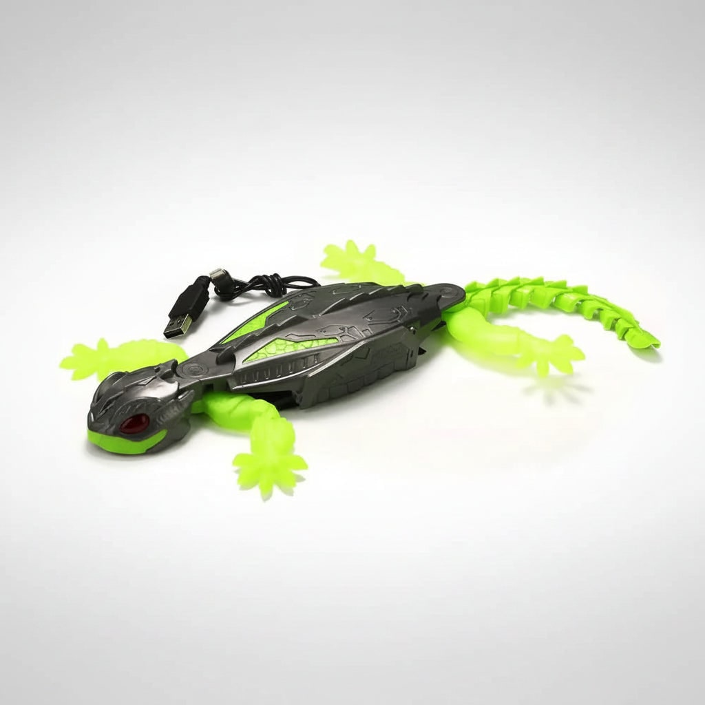 Kids' Halloween Foam Climbing Blocks Wall Crawler Toy with Remote Control and LED Eyes - Image 1